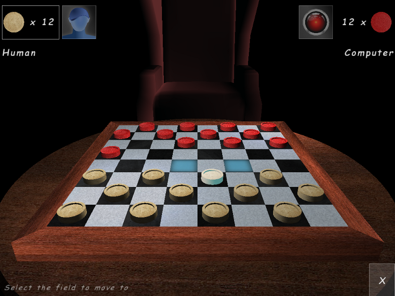 Crudebyte • Checkers Lounge 3D
